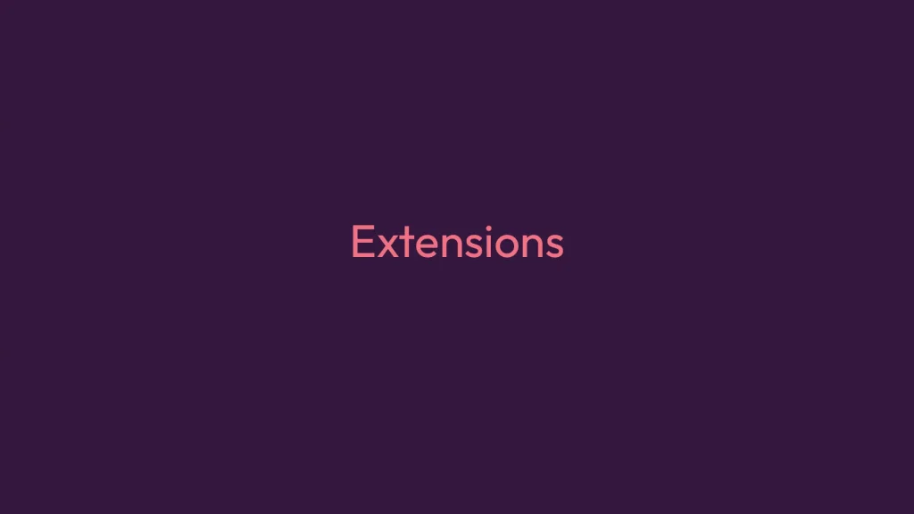 Extensions Cover Nevanu
